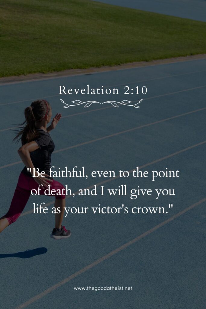 bible verse for runners