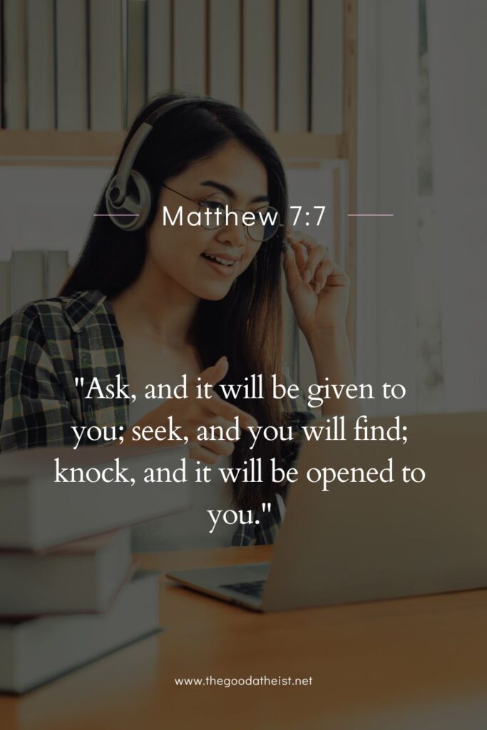 bible verse for studying