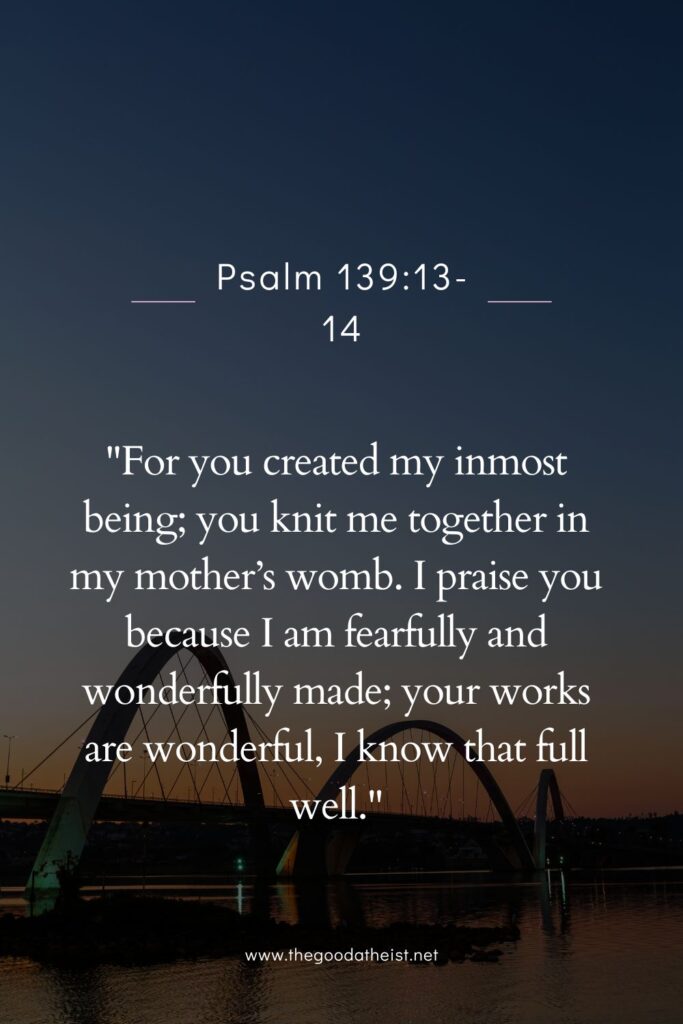 bible verse for unborn baby