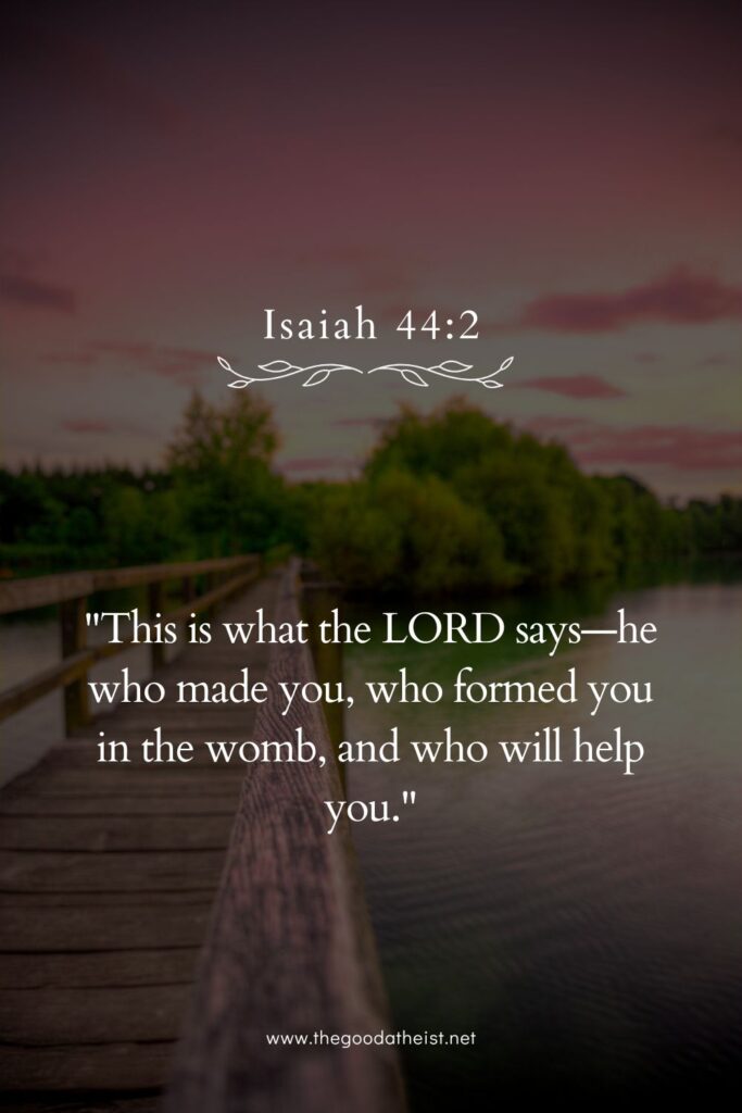 bible verse for unborn baby