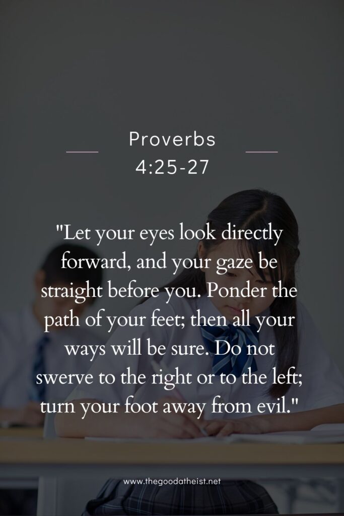 bible verse for upcoming exam