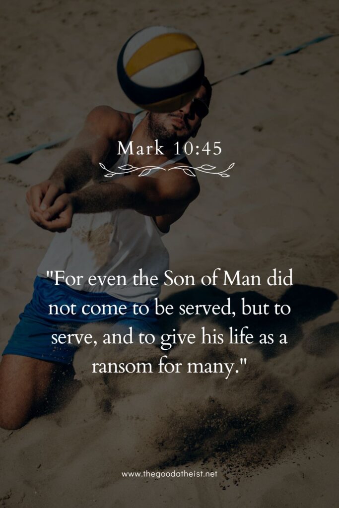bible verse for volleyball