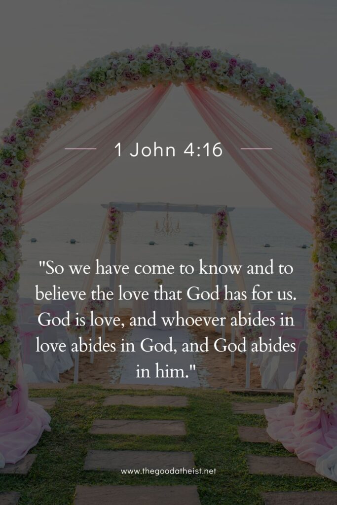 bible verse for wedding invitation