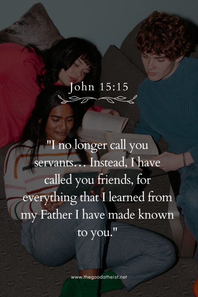bible verse for your best friend