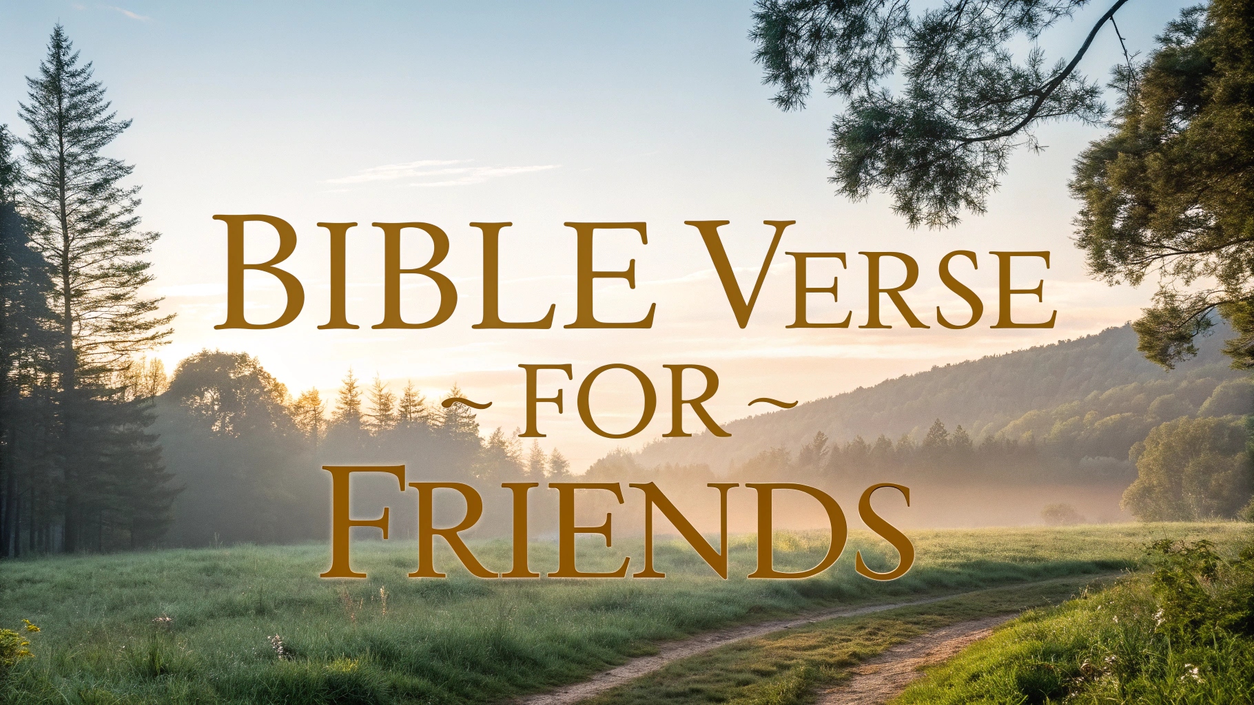Bible Verse For Friends