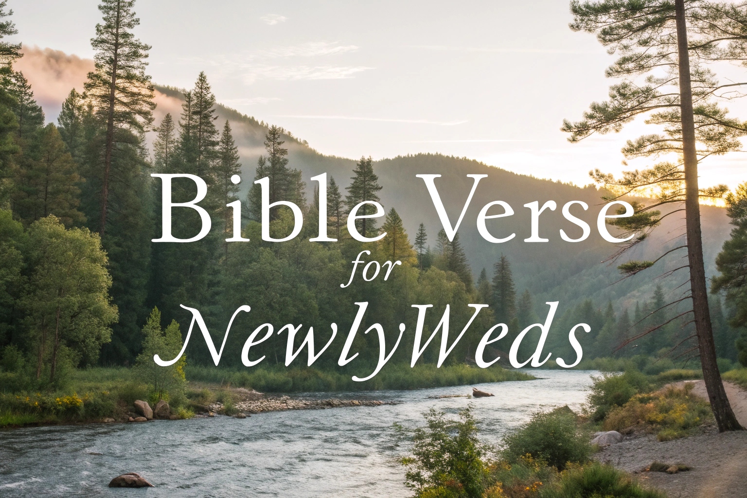 bible verse for newlyweds