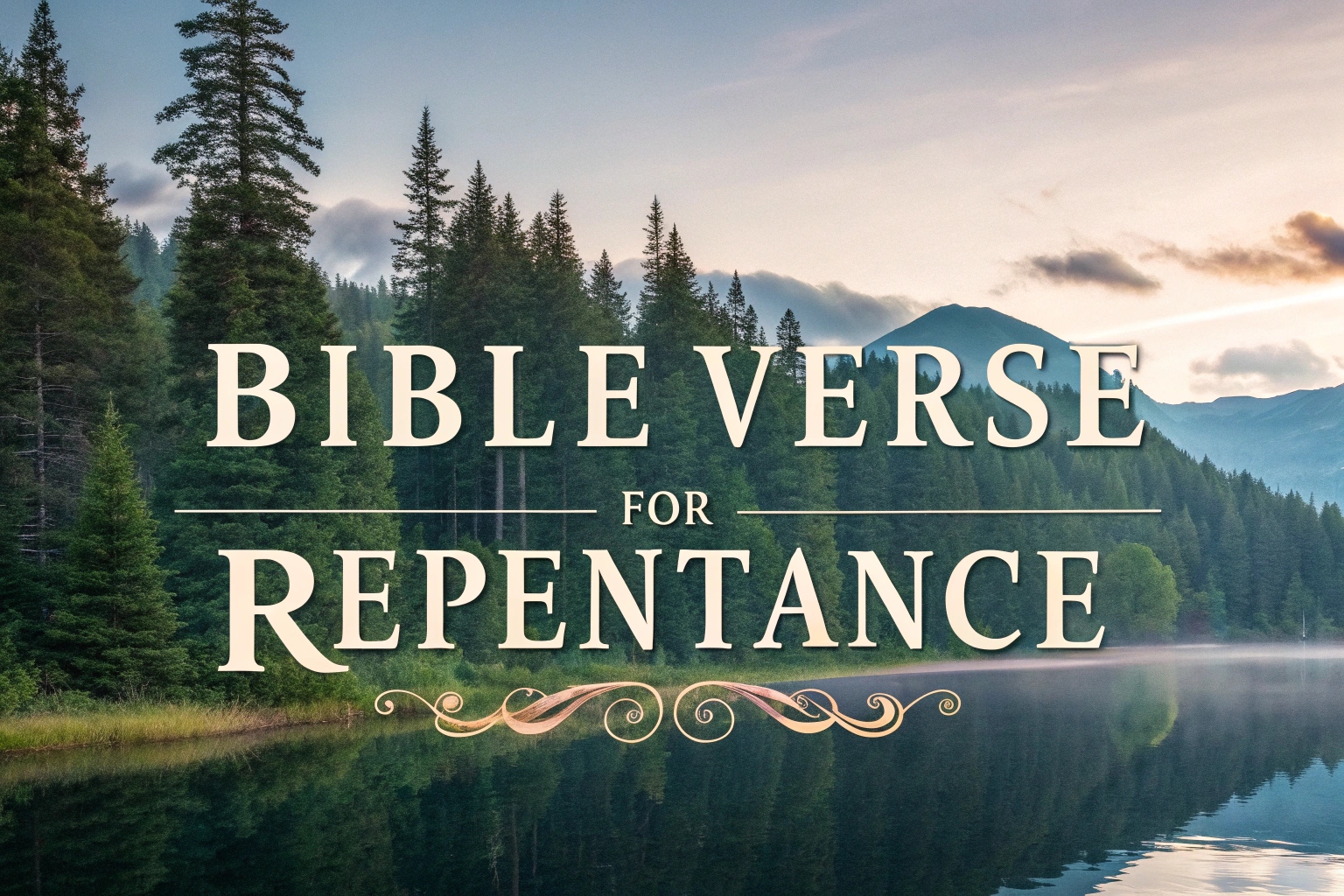 bible verse for repentance