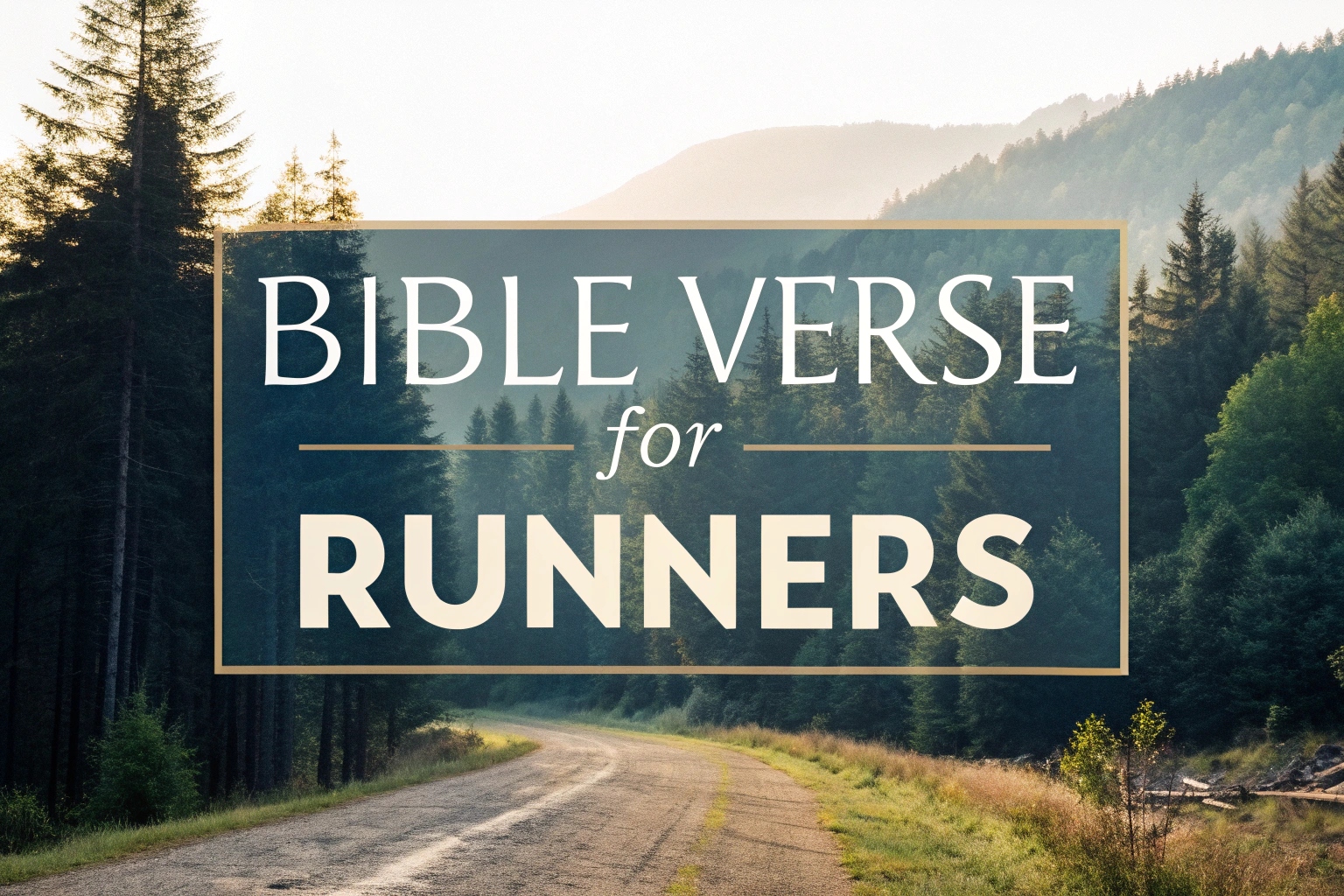 bible verse for runners