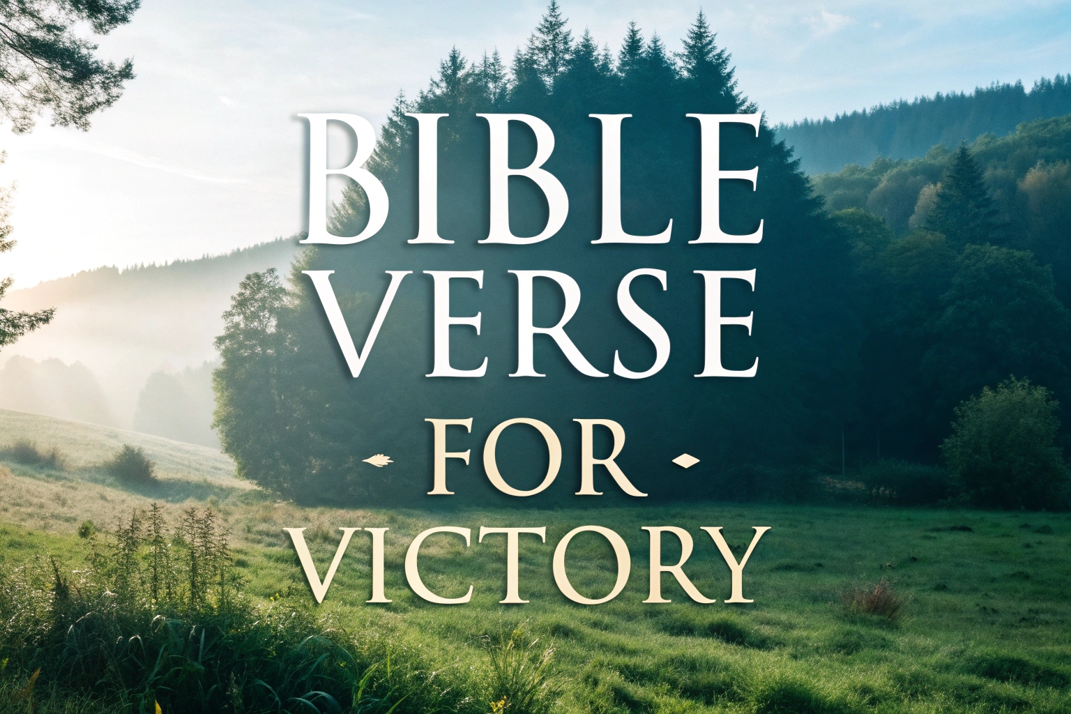 bible verse for victory