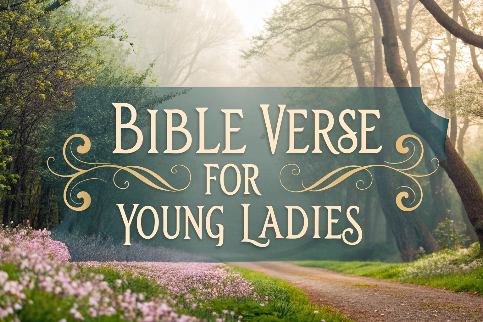 bible verse for young ladies