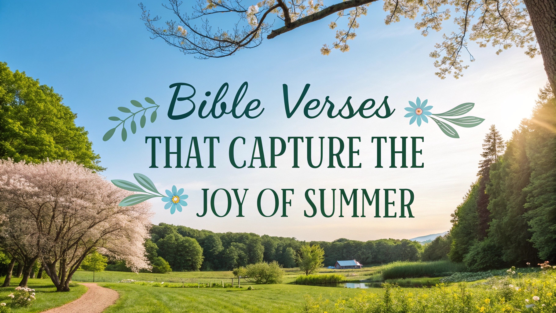 10 Refreshing Bible Verses That Capture the Joy of Summer