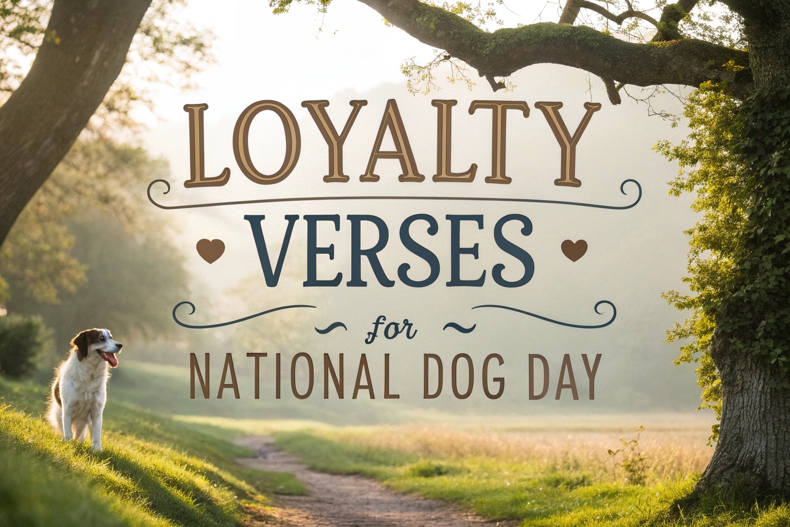 Loyalty Verses for National Dog Day