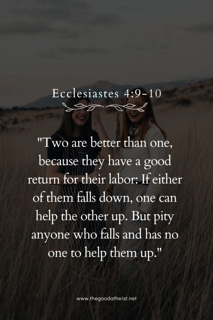 Bible Verses for National Friendship Day