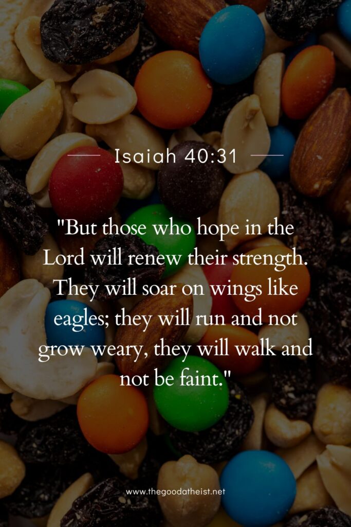 Brief Verses for National Trail Mix Day