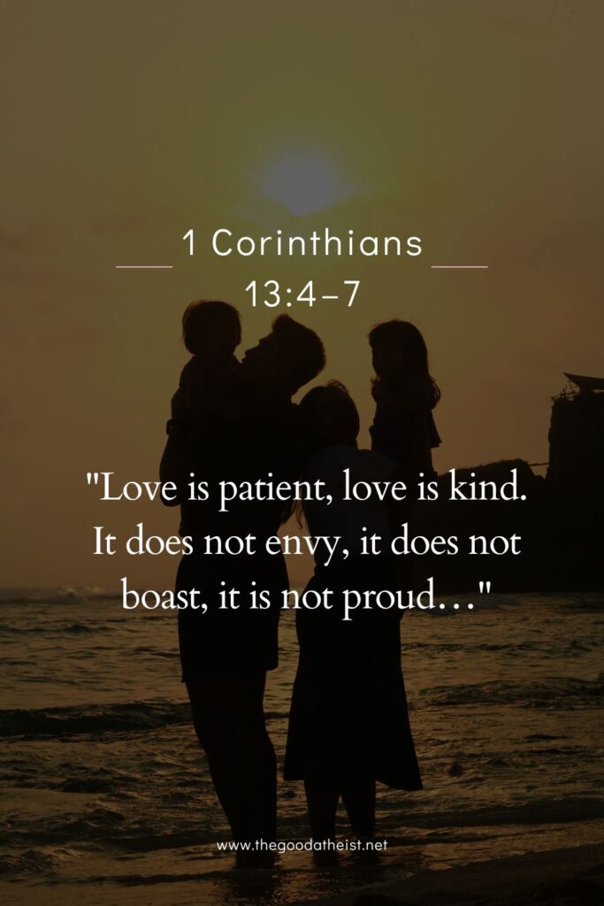 Family Bible Verses for American Family Day