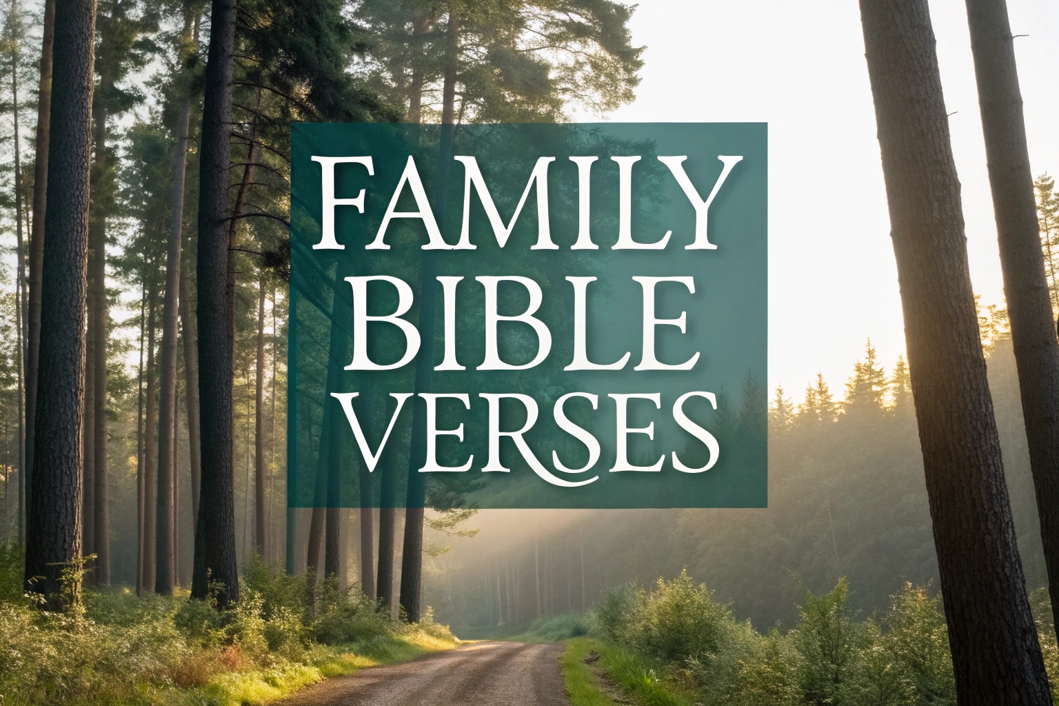 Family Bible Verses for American Family Day