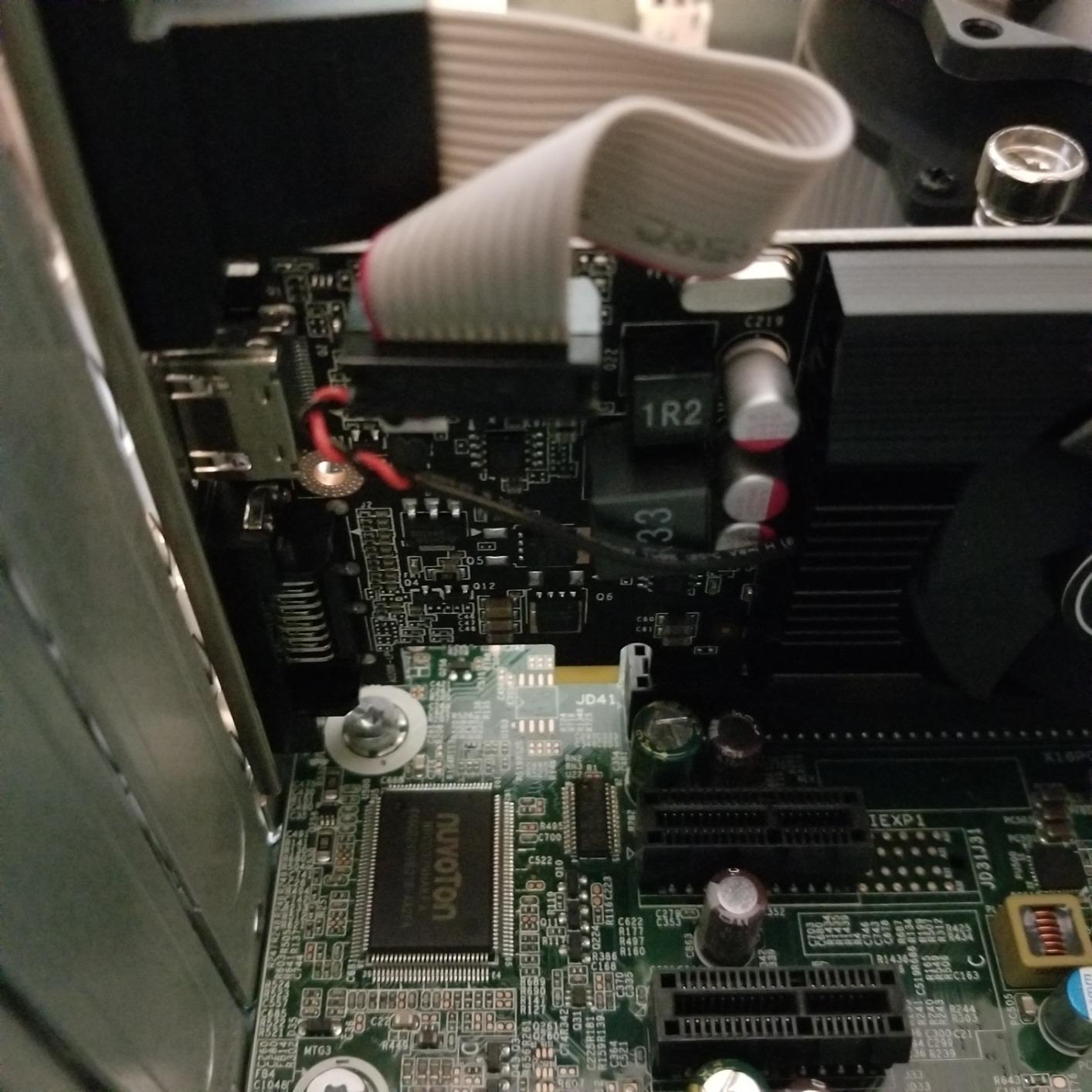 msi Gaming GeForce GT 710 2GB GDRR3 64-bit HDCP Support DirectX 12 OpenGL 4.5 Single Fan Low Profile Graphics Card (GT 710 2GD3 LP) customer photo 2