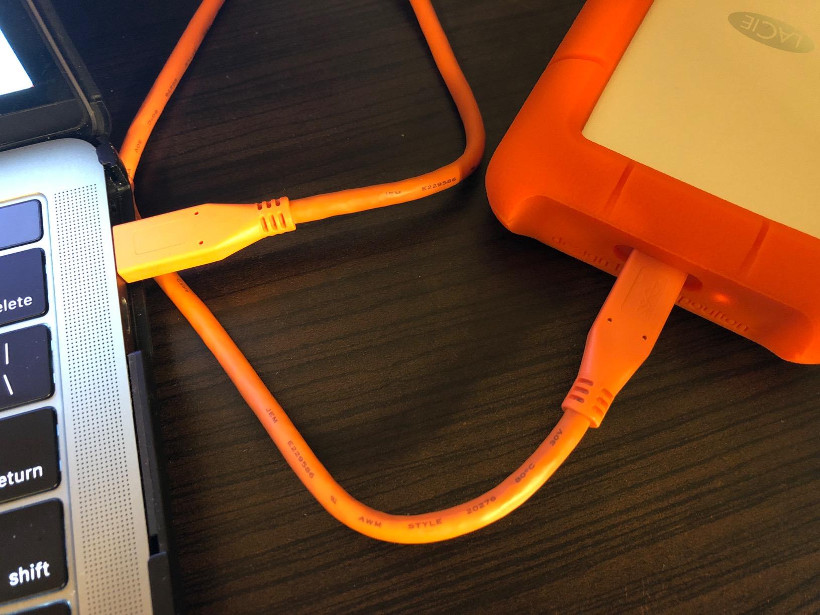 LaCie Rugged USB-C, 4TB, Portable External Hard Drive, Drop, Shock, Dust, Rain Resistant, for Mac & PC (STFR4000800) customer photo 2