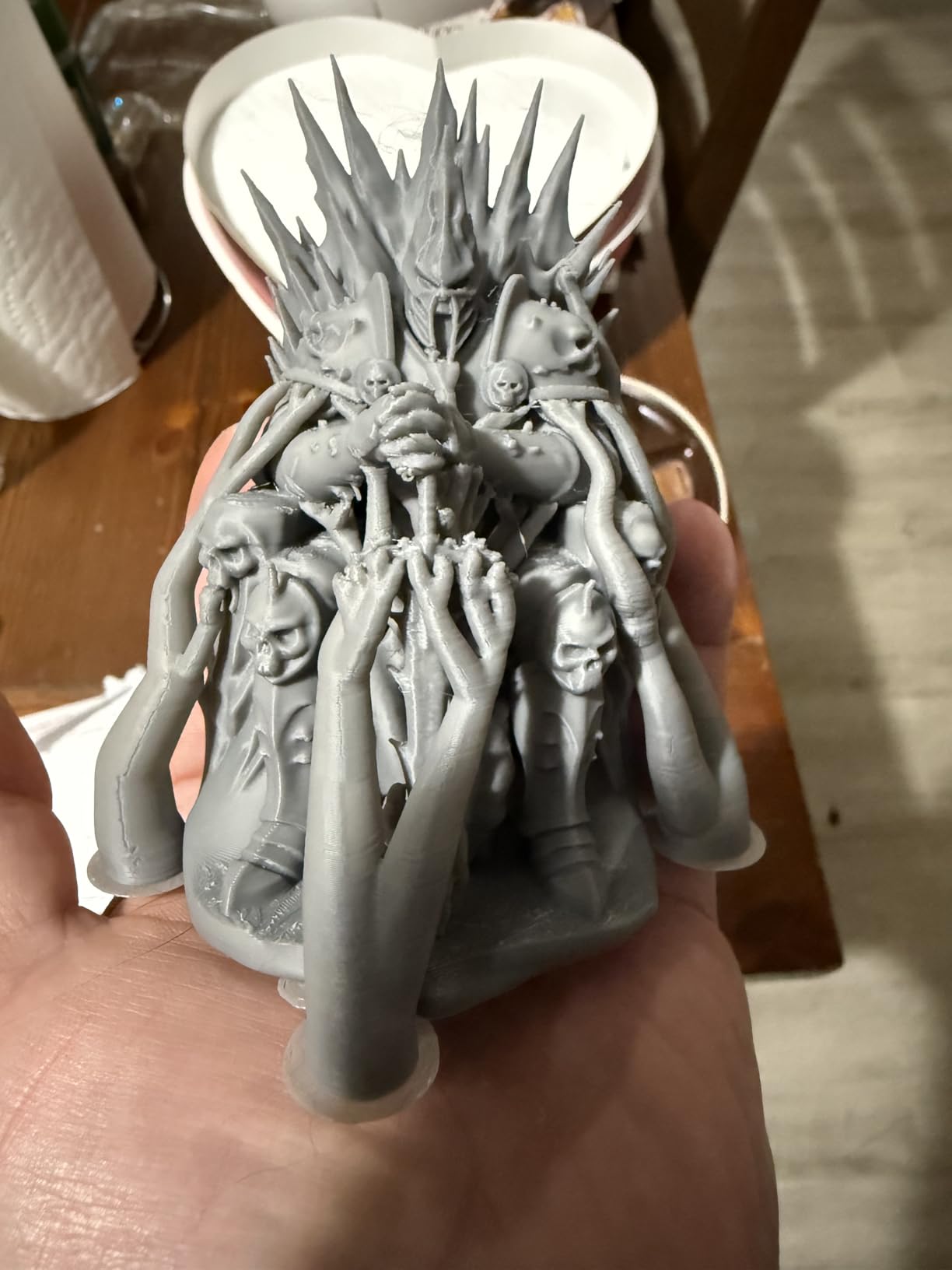 Bambu Lab P1S 3D Printer, Fully Enclosed, Support Up to 16 Colors/Multi Materials, 500mm/s Fast Printing & High Precision, CoreXY & Auto Bed Leveling, Ready-to-Use FDM 3D Printers Large Print Size customer photo 1