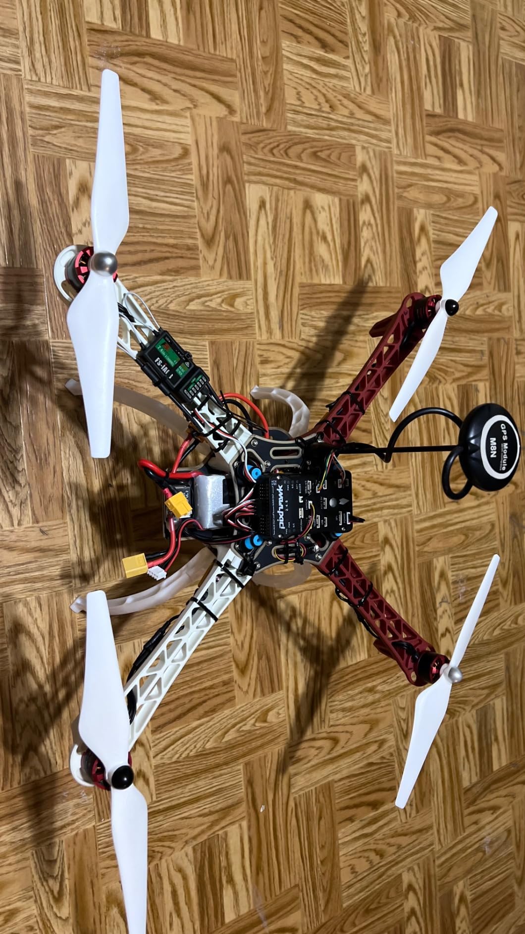F450 Drone Kit to build, DIY Quadcopter Set, Frame + Pixhawk + GPS + Power Module + ESC + Brushless Motor + Prop + Battery + RC Transmitter & Receiver + Accessory + Guild Book & Video (A) customer photo 1