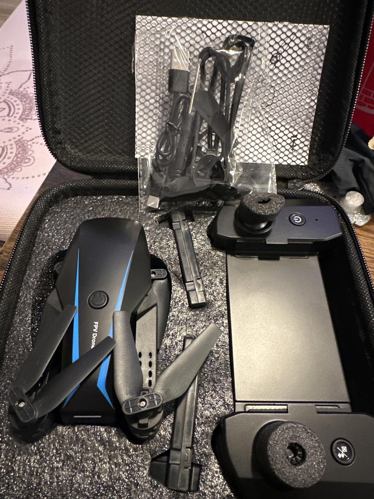 Oddire Drone with Camera - Drones for Adults, with 2 Batteries, Carrying Case, Propellers, 1080P HD Foldable Drone with Stable Hover, Trajectory Flight, Gravity Control, One Key Take Off/Land, 3D Flip customer photo 1
