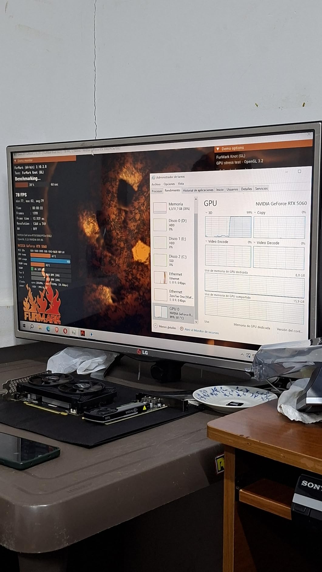 ASUS RTX 5060 8GB GDDR7 OC Edition customer photo 2