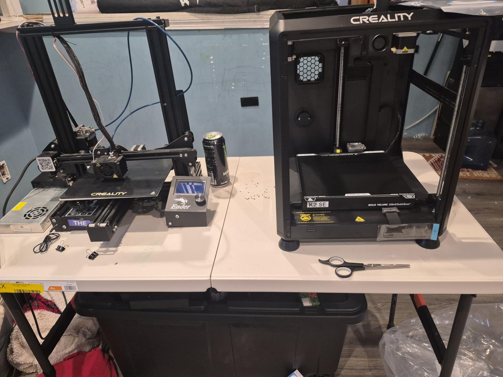 Creality Ender 3 V3 SE 3D Printer, 250mm/s Faster Print Speed CR Touch Auto Leveling Sprite Direct Extruder Dual Z-Axis Auto Filament Loading Print Size 8.66x8.66x9.84 inch customer photo 1