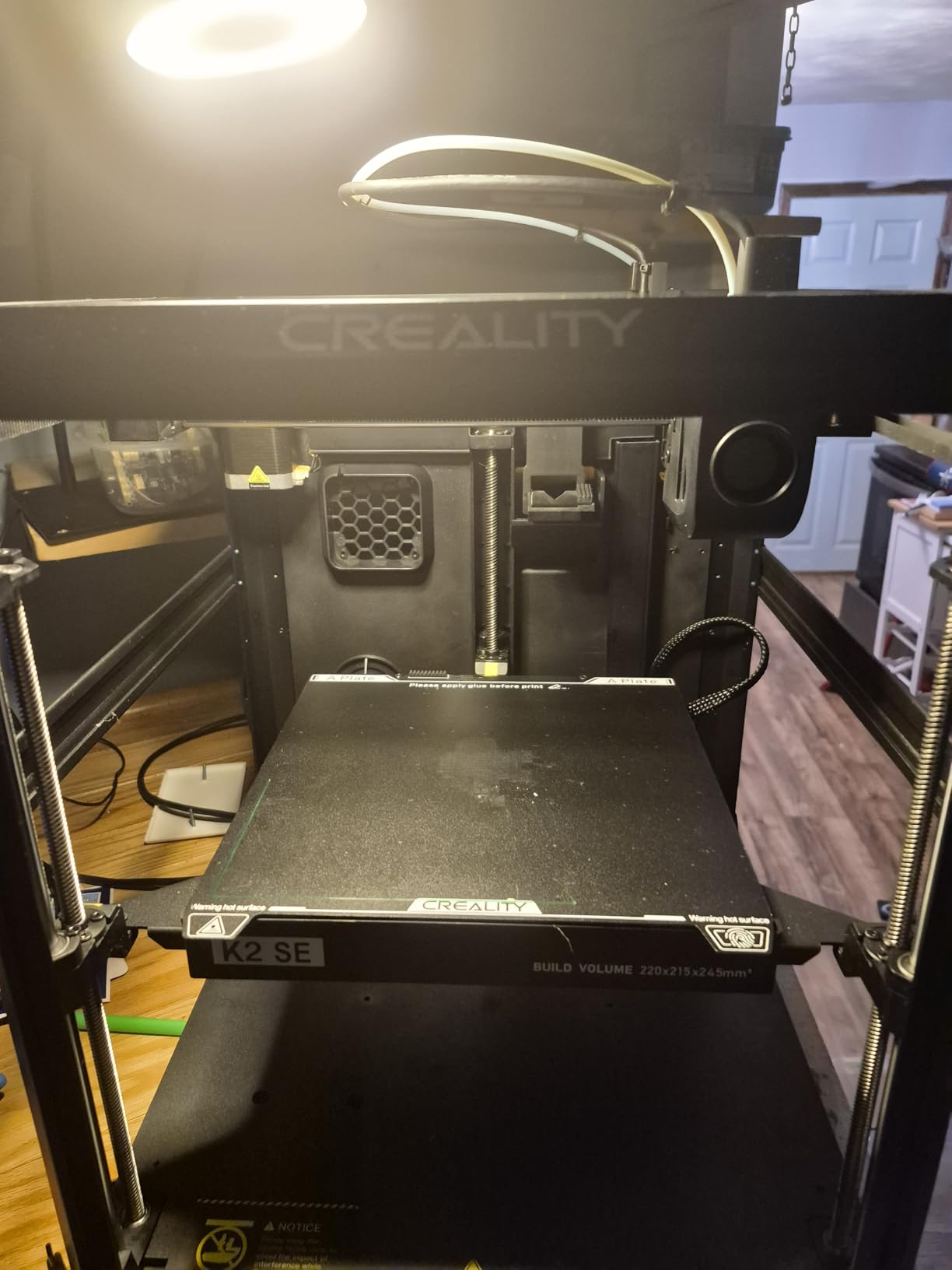 Creality Ender 3 V3 SE 3D Printer, 250mm/s Faster Print Speed CR Touch Auto Leveling Sprite Direct Extruder Dual Z-Axis Auto Filament Loading Print Size 8.66x8.66x9.84 inch customer photo 2