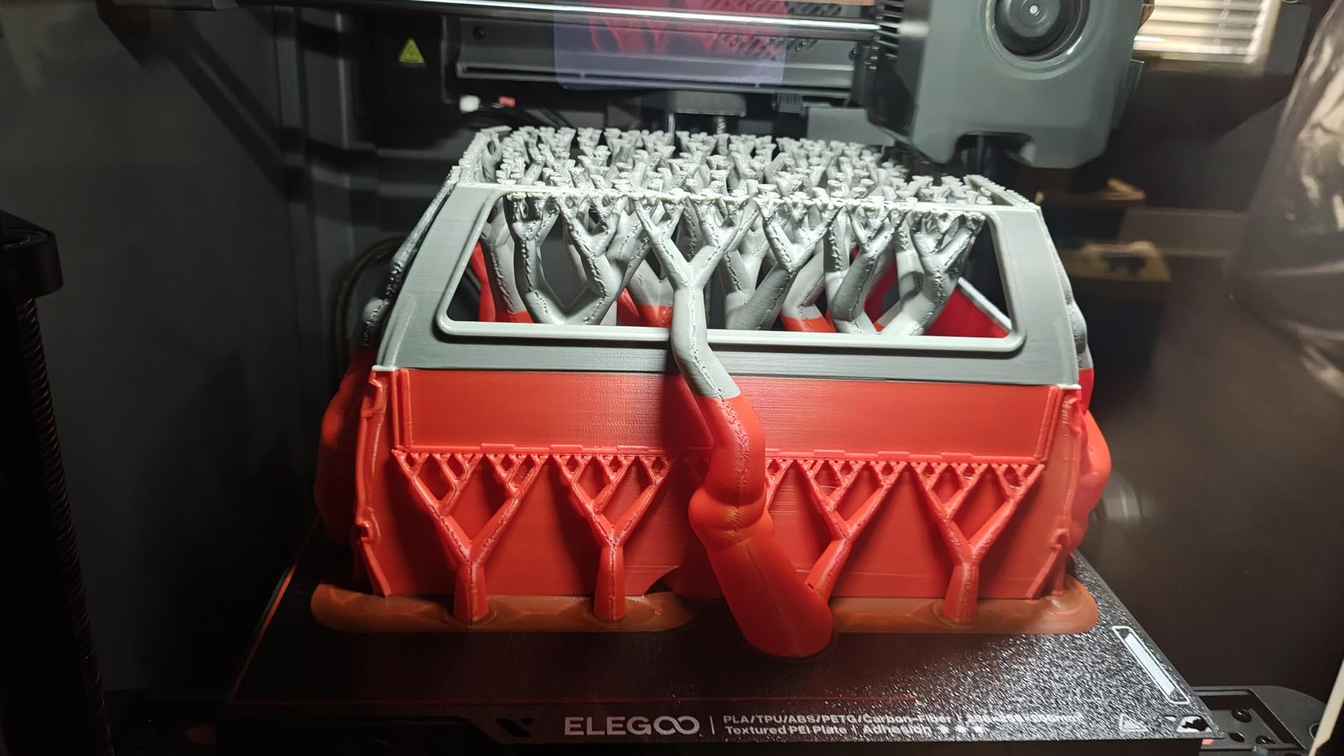 ELEGOO Centauri Carbon 3D Printer, CoreXY 500mm/s High Speed Printing with Auto Calibration, 320°C Nozzle and Built-in Camera, Ready to Print Out of The Box, 256x256x256mm Printing Size customer photo 2