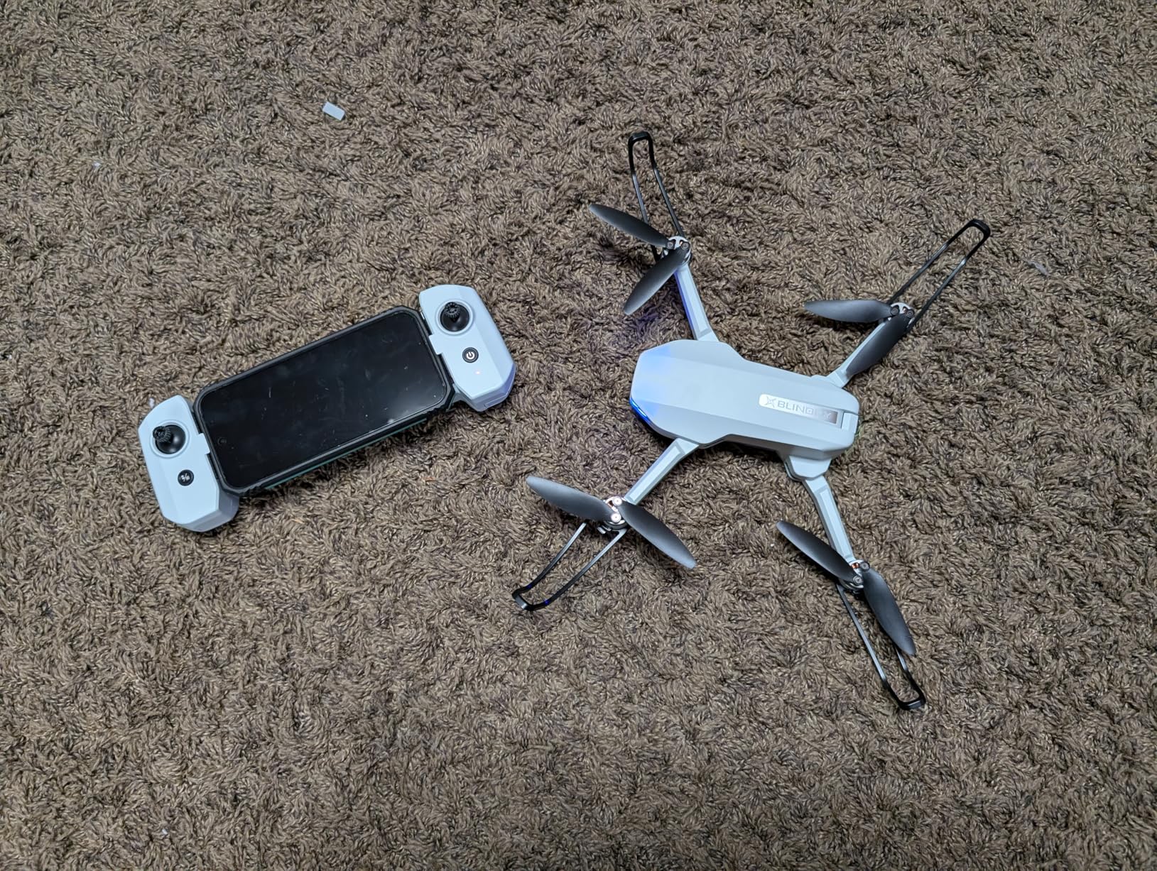 Drone with Camera, 2K HD FPV Drones for Adults, Mini Drone with Gravity Control, One Key Take Off/Land, Waypoint Fly, Gestures Selfie, 3 Speed Modes, RC Drone for Beginners with 2 Batteries customer photo 2