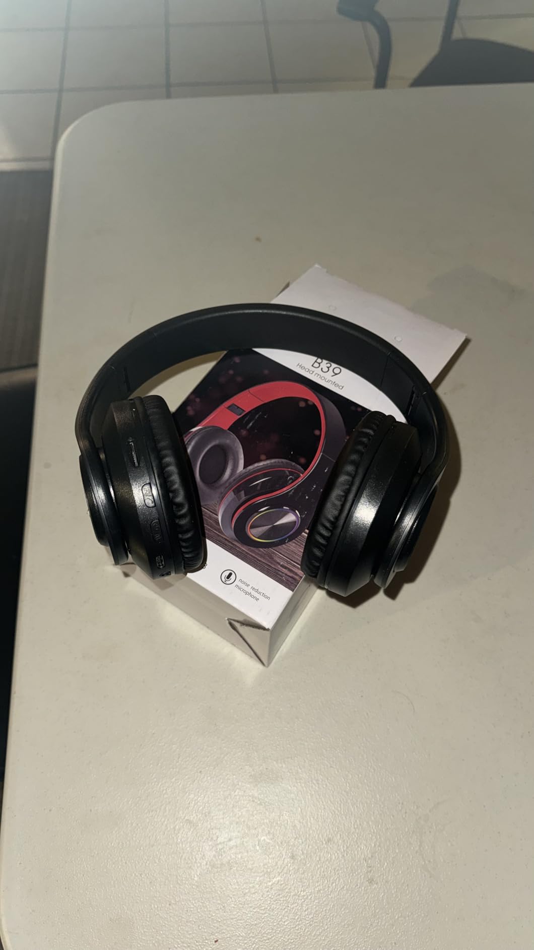 Hybrid Active Noise Cancelling Bluetooth 6.0 Headphones 120H Playtime 6 ENC Clear Call Mic, Over Ear Headphones Wireless with Hi-Res Audio Comfort Earcup Low Latency ANC Headphone for Travel Workout customer photo 1