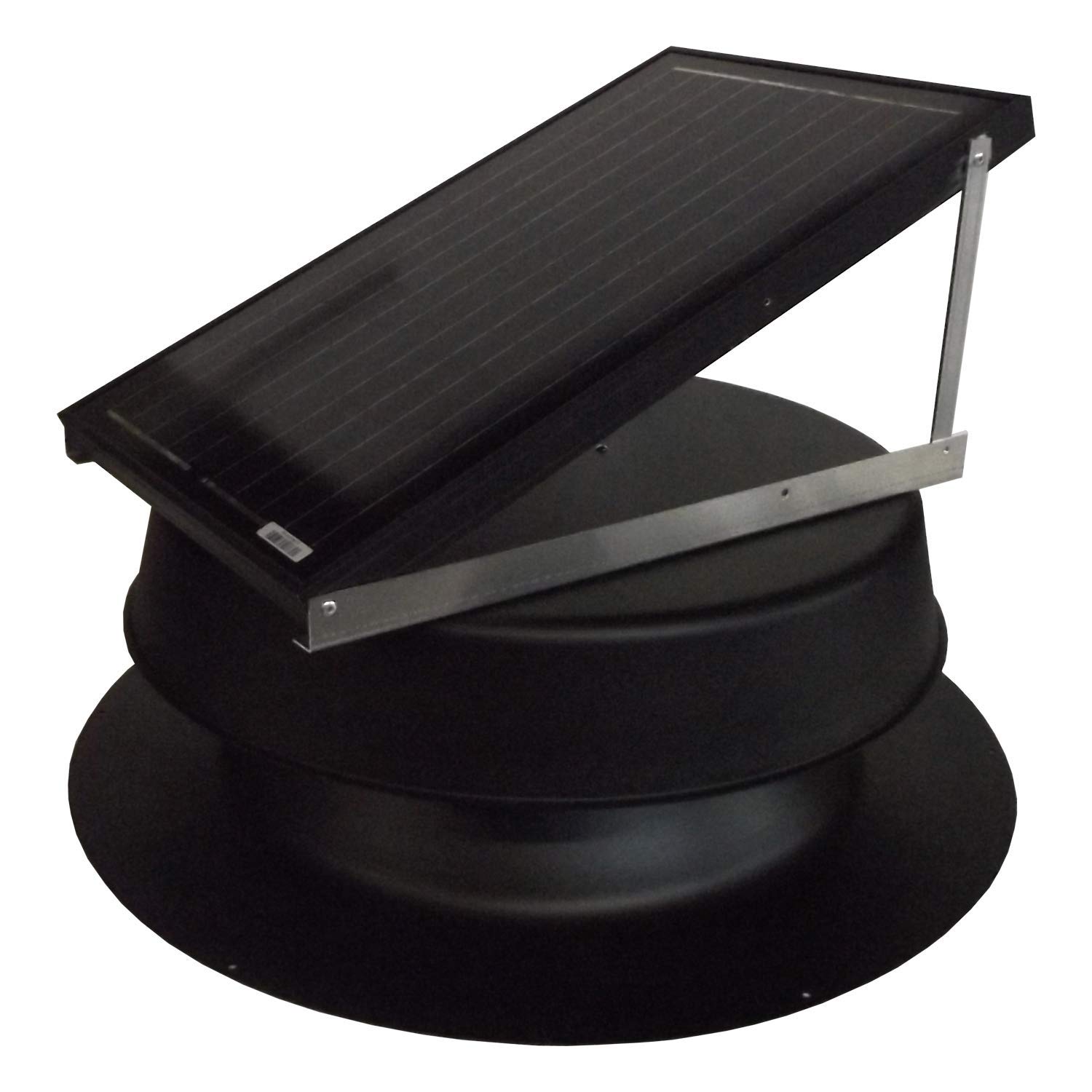 Natural Light Solar Attic Fan 32-watt - Black - Florida Rated customer photo 2