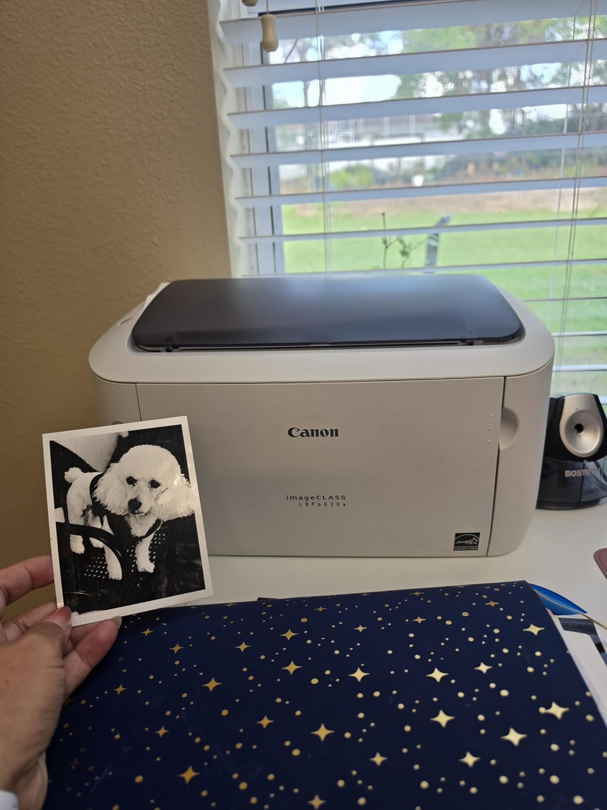 Canon imageCLASS LBP6030w - Monochrome Single-Function Wireless Compact Wireless Laser Printer, 1 Year Limited Warranty, 19 PPM, White - Print Only customer photo 1