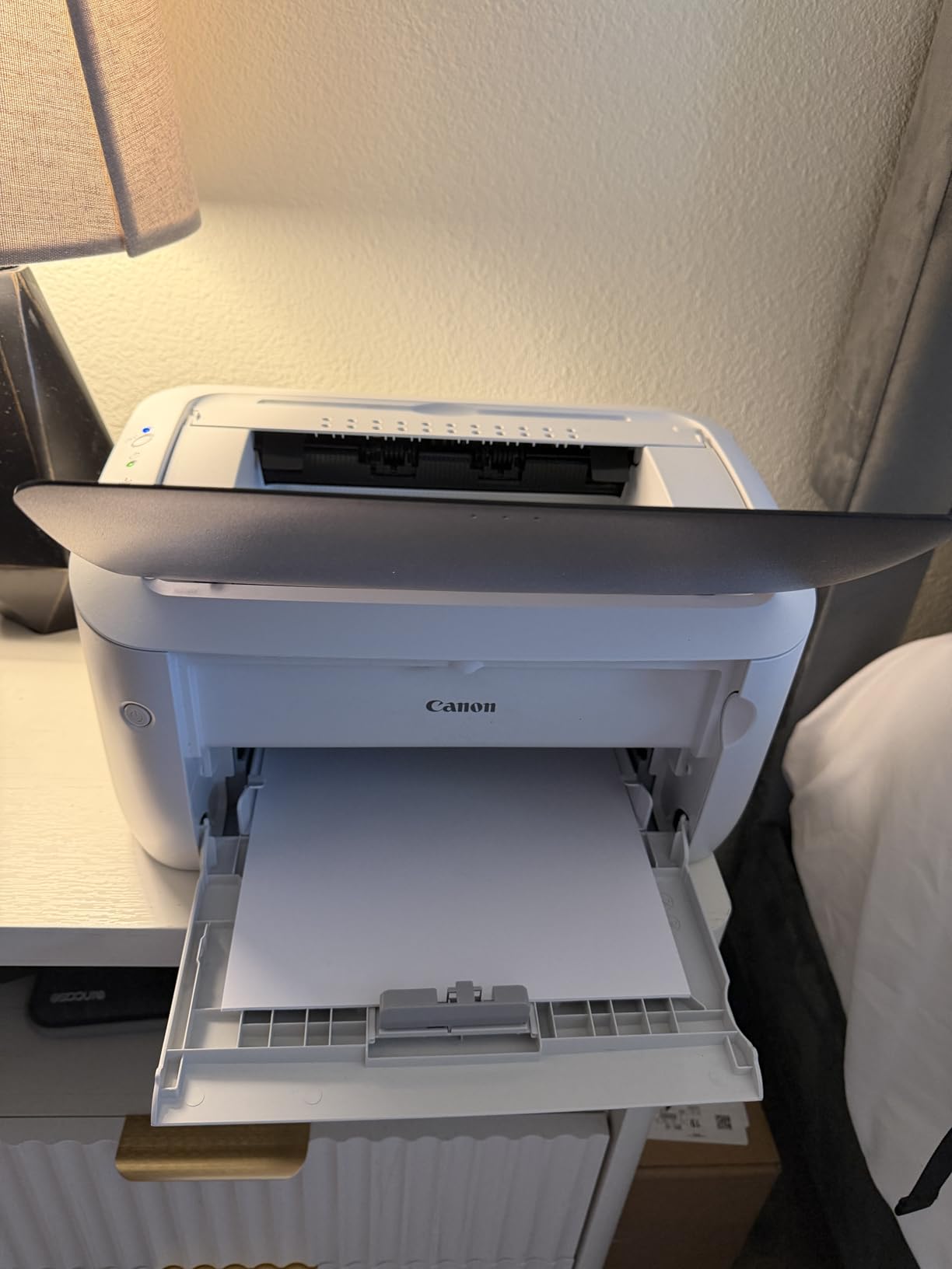 Canon imageCLASS LBP6030w - Monochrome Single-Function Wireless Compact Wireless Laser Printer, 1 Year Limited Warranty, 19 PPM, White - Print Only customer photo 2