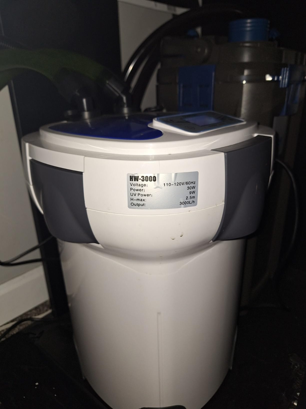 SunSun HW-3000 UV 9W 5-Stage External Canister Filter w/Media, 793gph, White, HW-3000 PRO customer photo 2