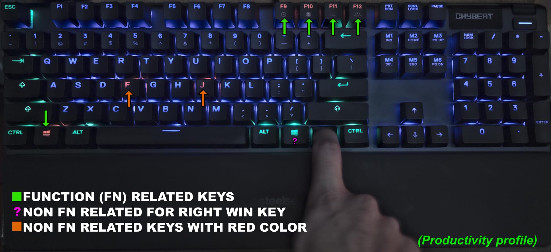 SteelSeries USB Apex 5 Hybrid Mechanical Gaming Keyboard - Per-Key RGB Illumination - Aircraft Grade Aluminum Alloy Frame - OLED Smart Display customer photo 2
