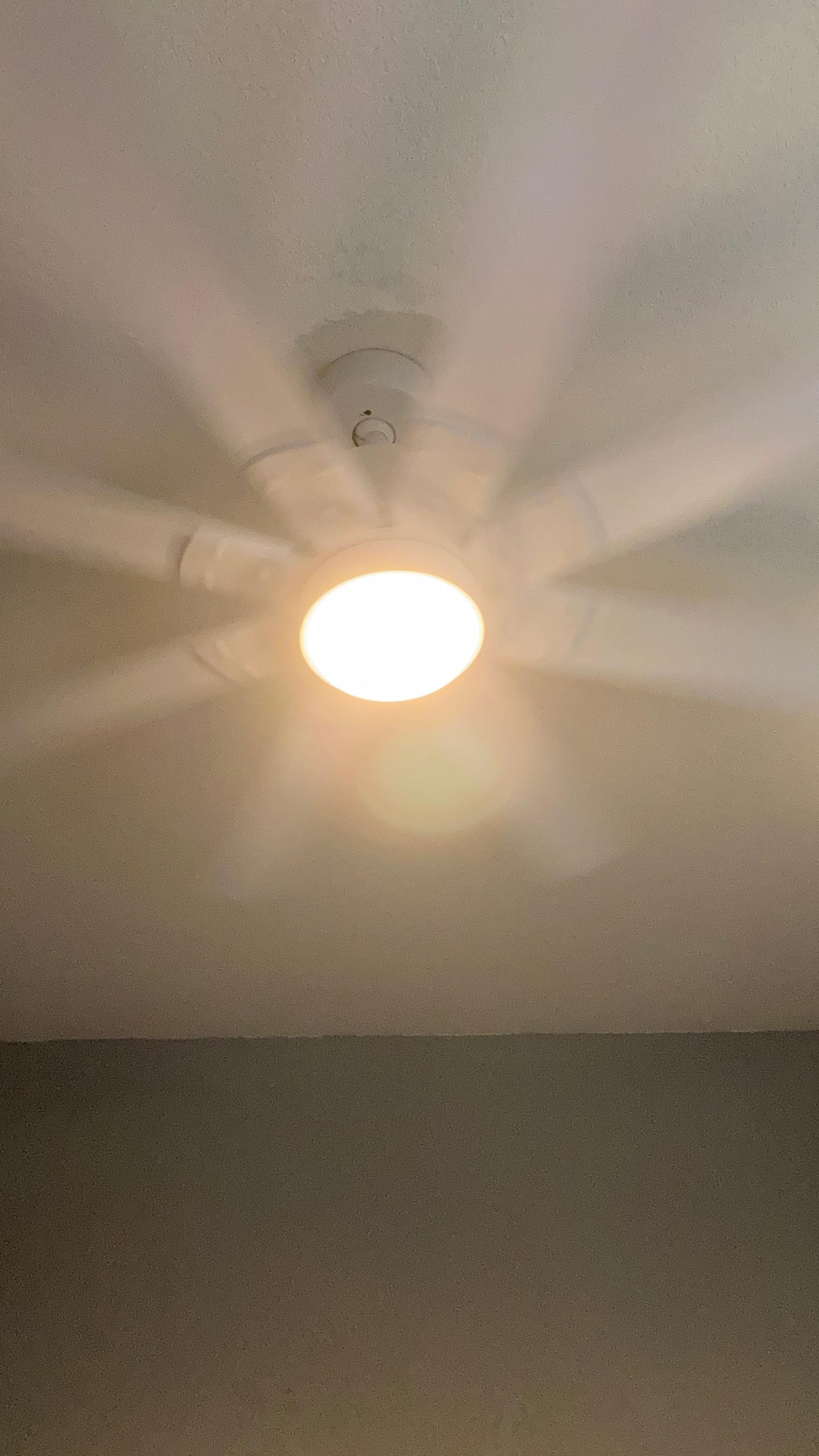 Renegade Smart Indoor and Outdoor 8-Blade Ceiling Fan 66in Matte Black with 3000K LED Light Kit and Remote Control works with Alexa, Google Assistant, Samsung Things, and iOS or Android App customer photo 2