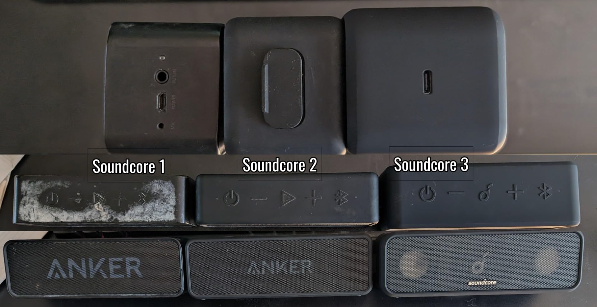 Soundcore Anker 3 Portable Bluetooth Speaker - Wireless, IPX7 Waterproof, 24H Playtime, Pure Titanium Diaphragm Drivers, PartyCast, BassUp, Custom EQ App - for Home, Shower, Outdoor, and Beach customer photo 1