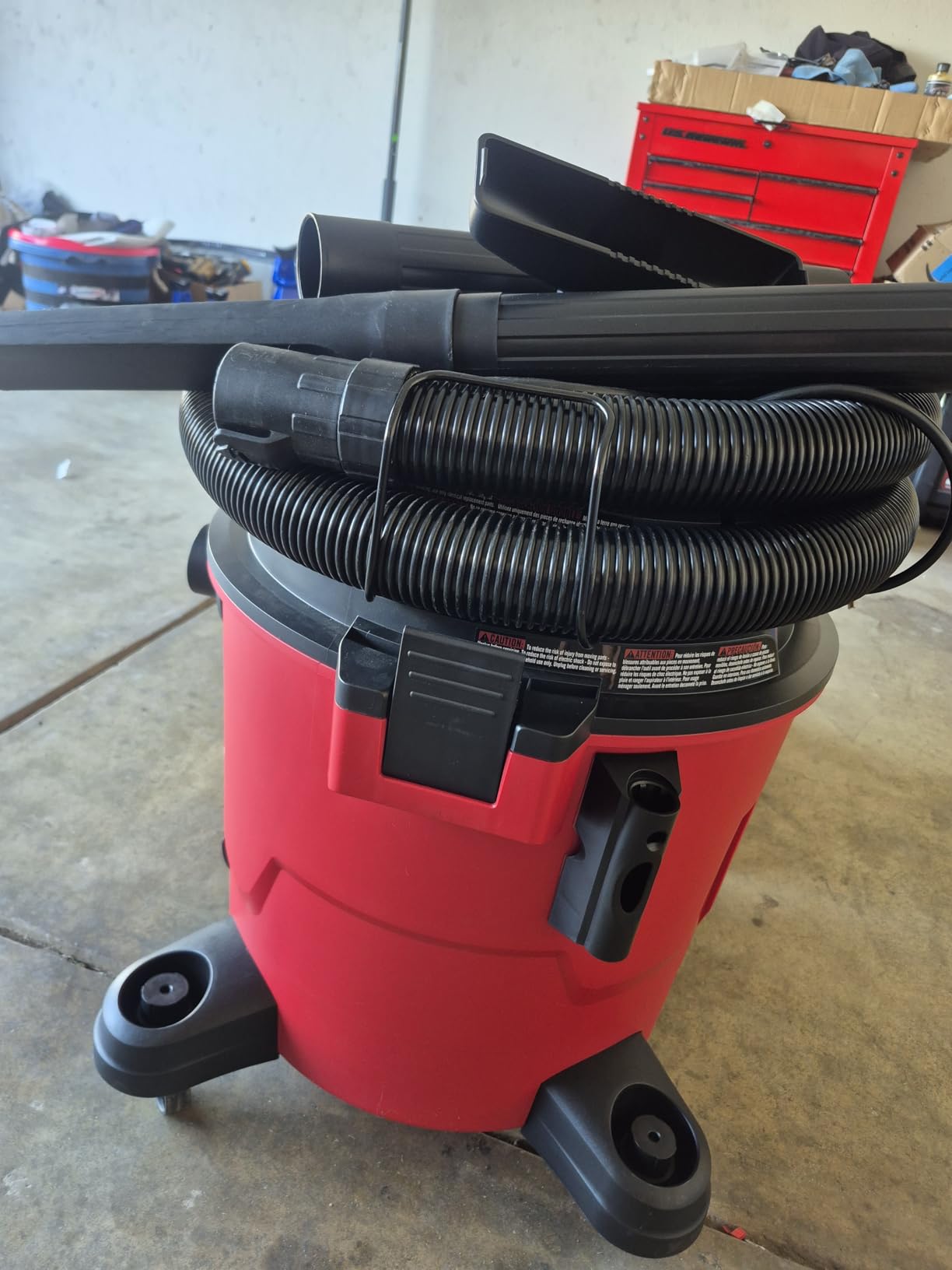 Vacmaster 12-Gallon 5.5 Peak HP Heavy-Duty Wet/Dry Vacuum - VJH1211PF 1101 customer photo 2