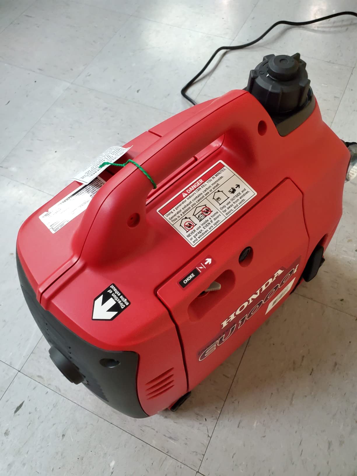 Honda EU1000i 1000 Watt Inverter Generator, Super Quiet 120V Gas Powered Portable Generator for Camping or Home Backup Power Supply customer photo 2