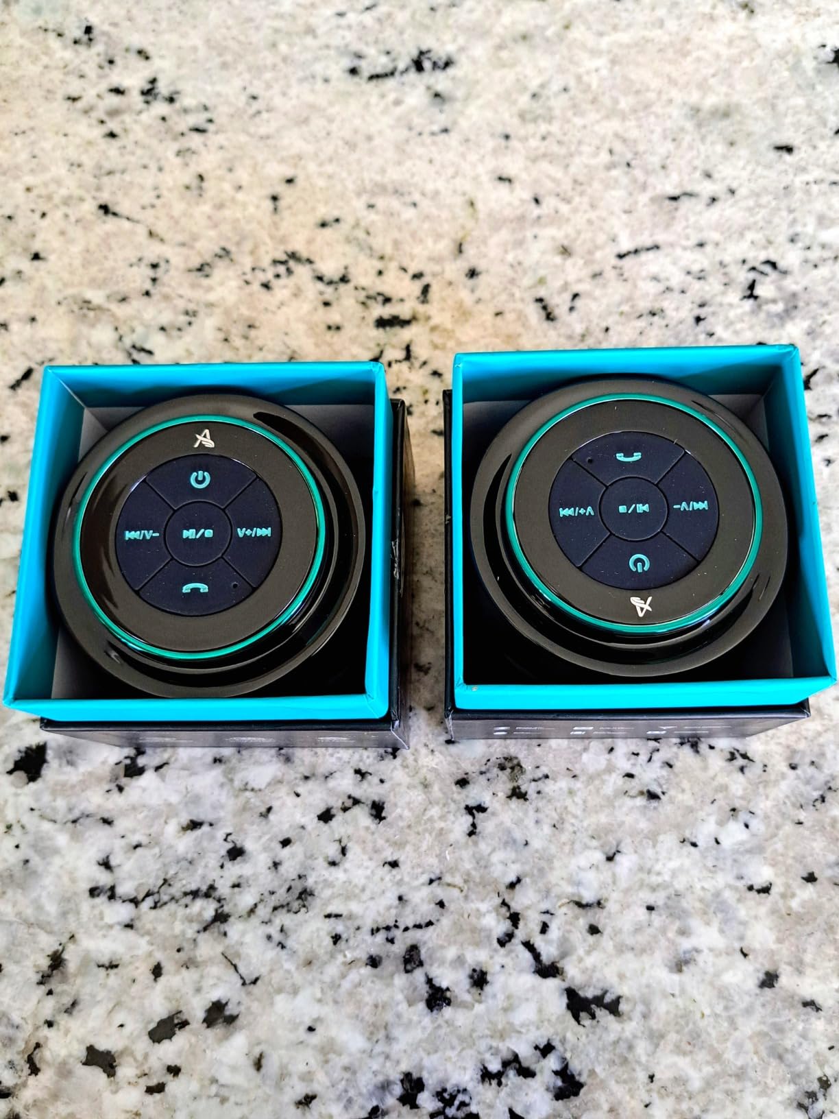 XLEADER, Upgraded, Pro Shower Speaker, Certified IPX7 Waterproof Bluetooth Speaker, with Suction Cup, Silicone Lanyard, 8W Crystal Sound&Rich Bass, 15H Playtime, Ideal Gifts - SoundAngel Mate(2 Gen) customer photo 2