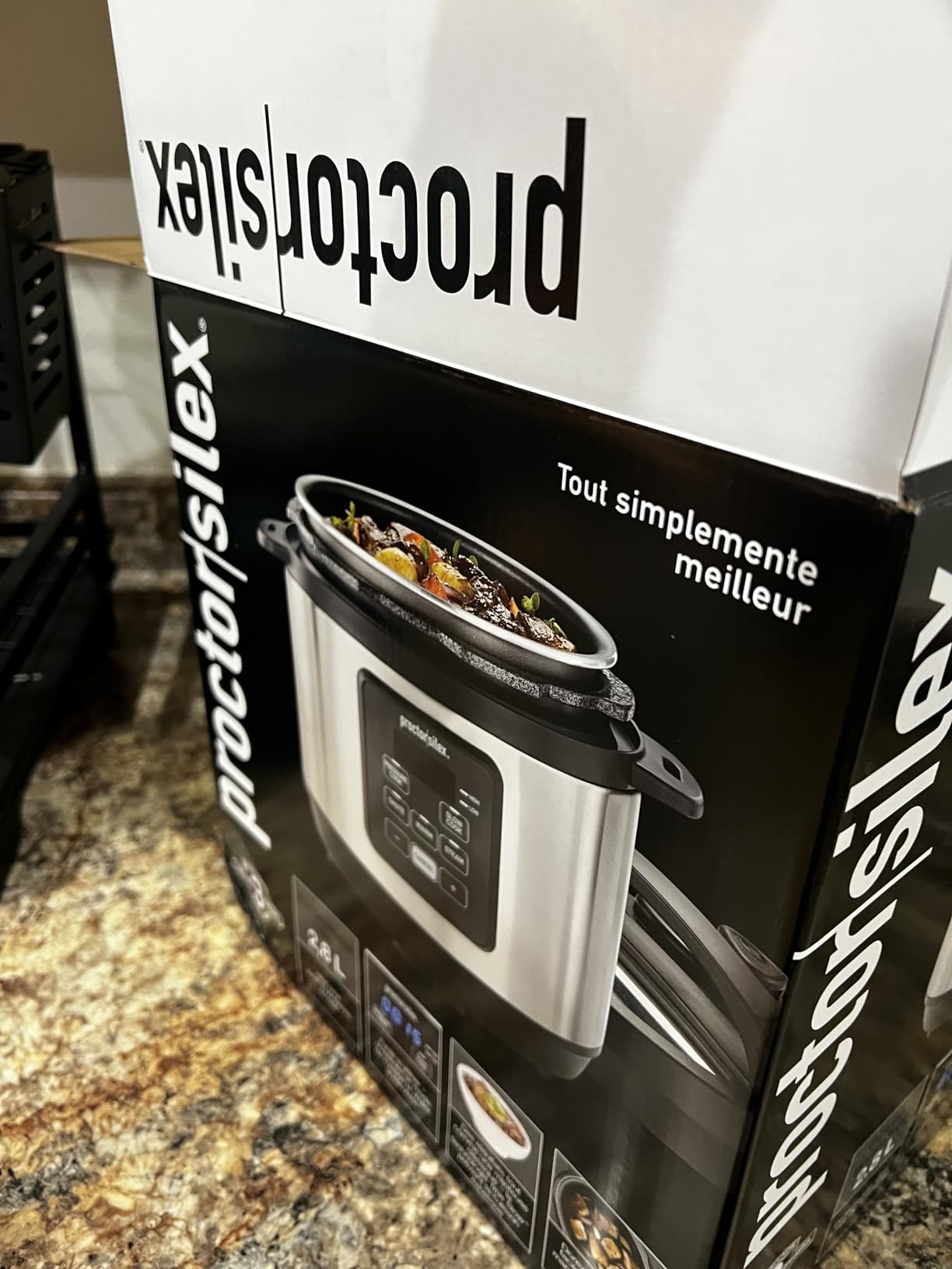 Proctor Silex Proctor-Silex Simplicity 4-in-1 Electric Pressure Cooker, 3 Quart Multi-Function With Slow Cook, Steam, Sauté, Rice, Stainless Steel (34503) customer photo 2