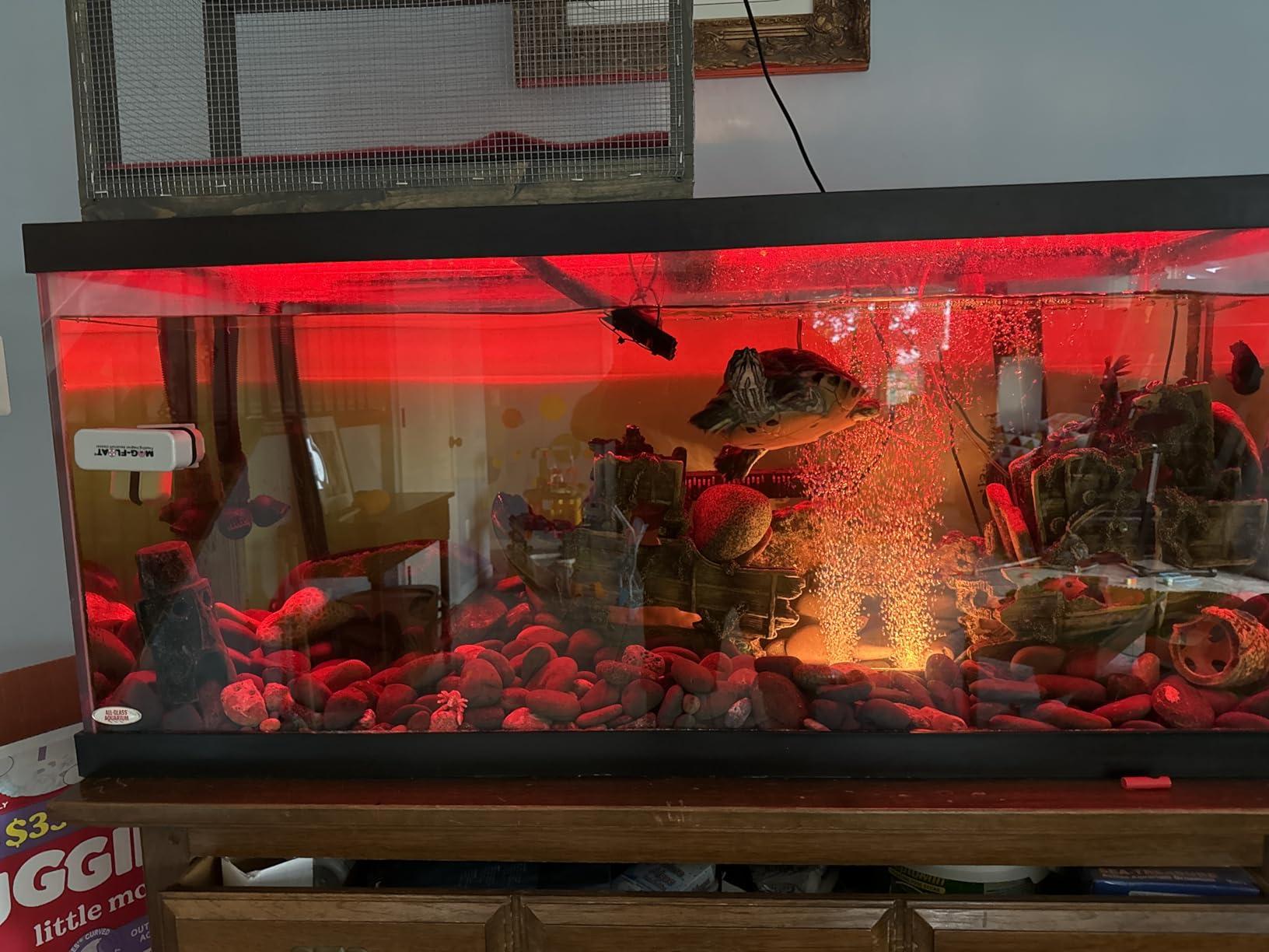hygger 18W 24/7 Lighting Aquarium LED Light, Sunrise-Daylight-Moonlight Mode and DIY Mode, Adjustable Timer Adjustable Brightness Fish Tank Light with Extendable Bracket 7 Colors for Planted Tank customer photo 1