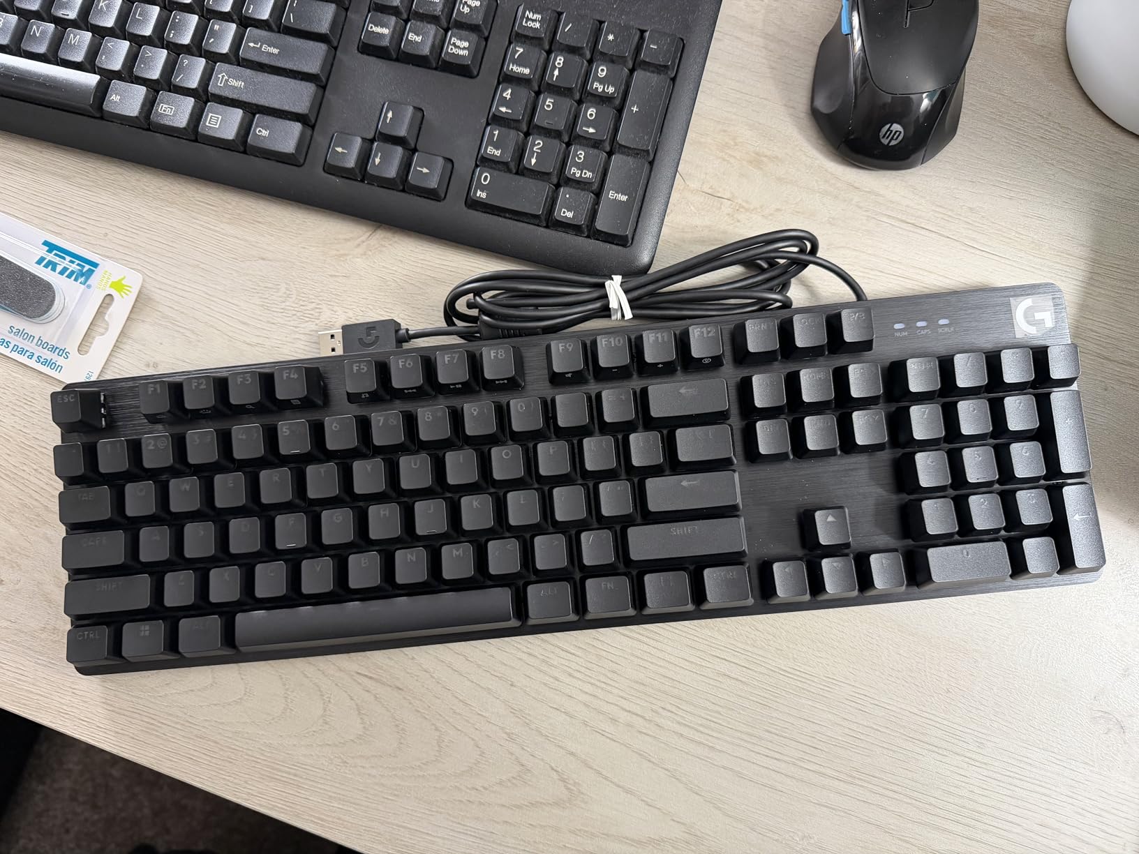 Logitech G413 SE Full-Size Mechanical Gaming Keyboard - Backlit Keyboard with Tactile Mechanical Switches, Anti-Ghosting, Black Aluminum customer photo 1