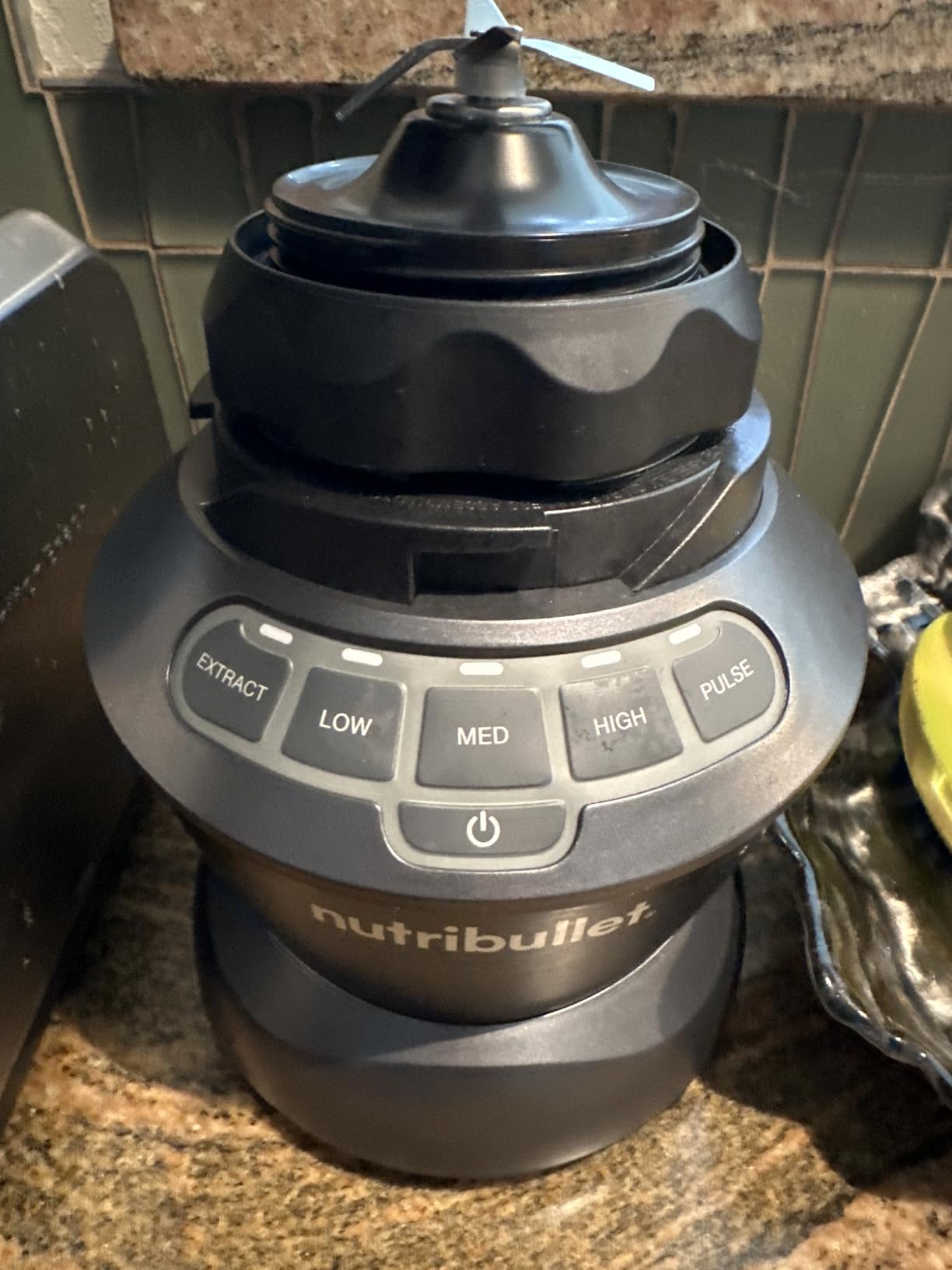 nutribullet® Full-Size Blender Combo, 1200W, Dark Gray, NBF50500 customer photo 1
