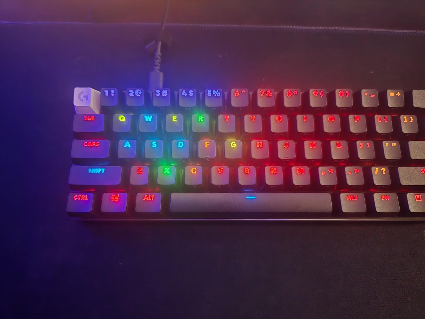 Logitech G PRO X 60% Wireless Gaming Keyboard (Tactile Optical) - Black customer photo 2
