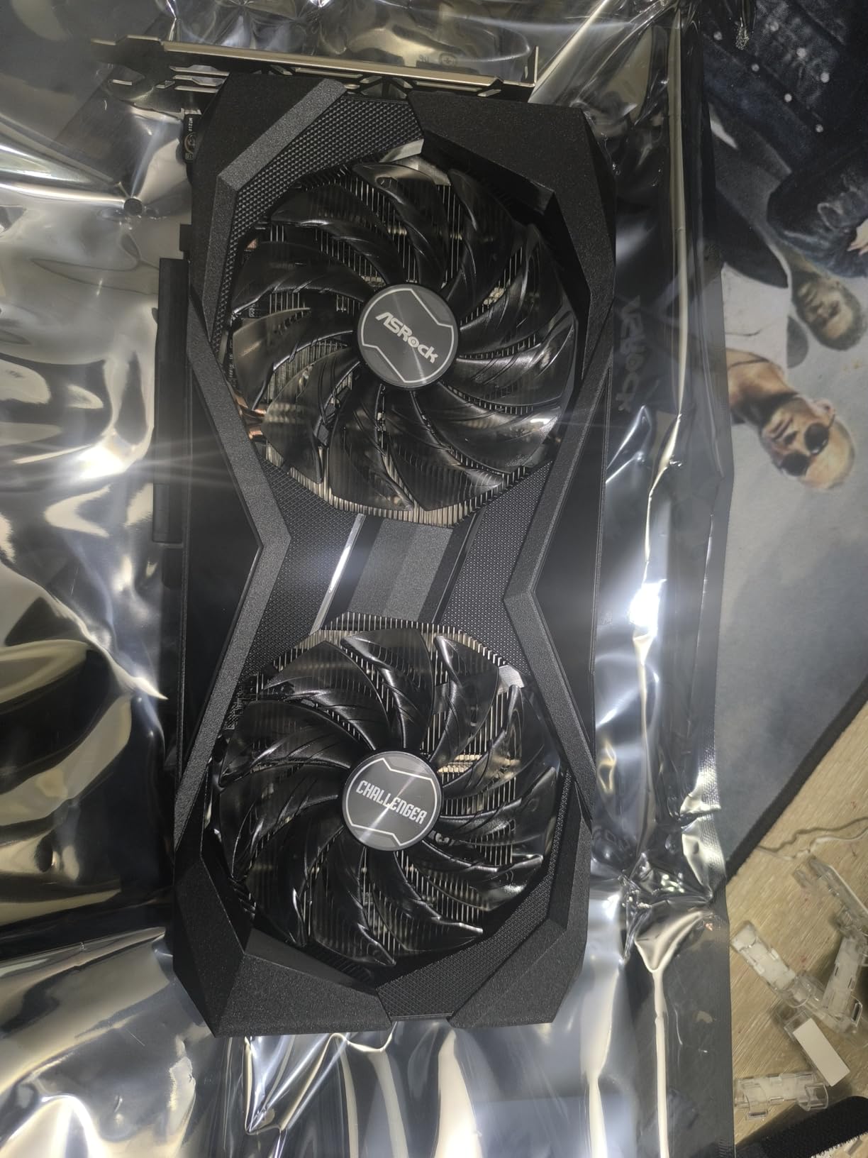 ASRock Radeon RX 7600 Challenger 8GB OC, RDNA 3, PCIe 4.0, Dual Fans customer photo 2