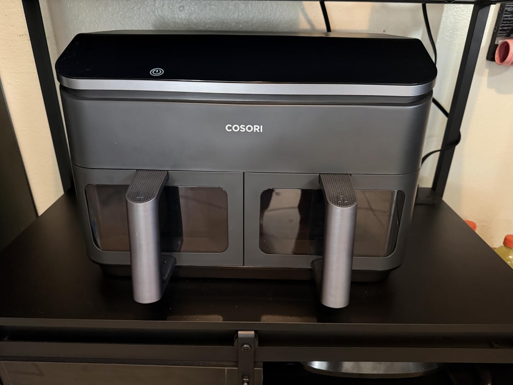 Cosori Dual Air Fryer 9Qt - 10-in-1, Fresh Balanced Meals for Family and Children with Double Baskets, Sync Cook & Finish to Bake, Roast, Reheat, Broil & 130 Recipes for Easy Cooking, Dishwasher Safe customer photo 2