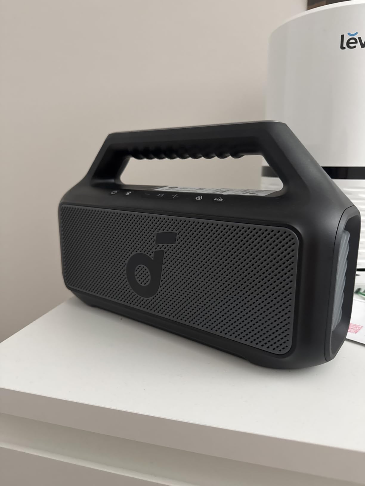 Soundcore Boom 2 by Anker, 80W Outdoor Bluetooth Speaker, 24H Playtime | IPX7 Waterproof, BassUp 2.0, Floatable, RGB lights, USB-C, Custom EQ via soundcore App, Portable for Camping and Beach customer photo 1