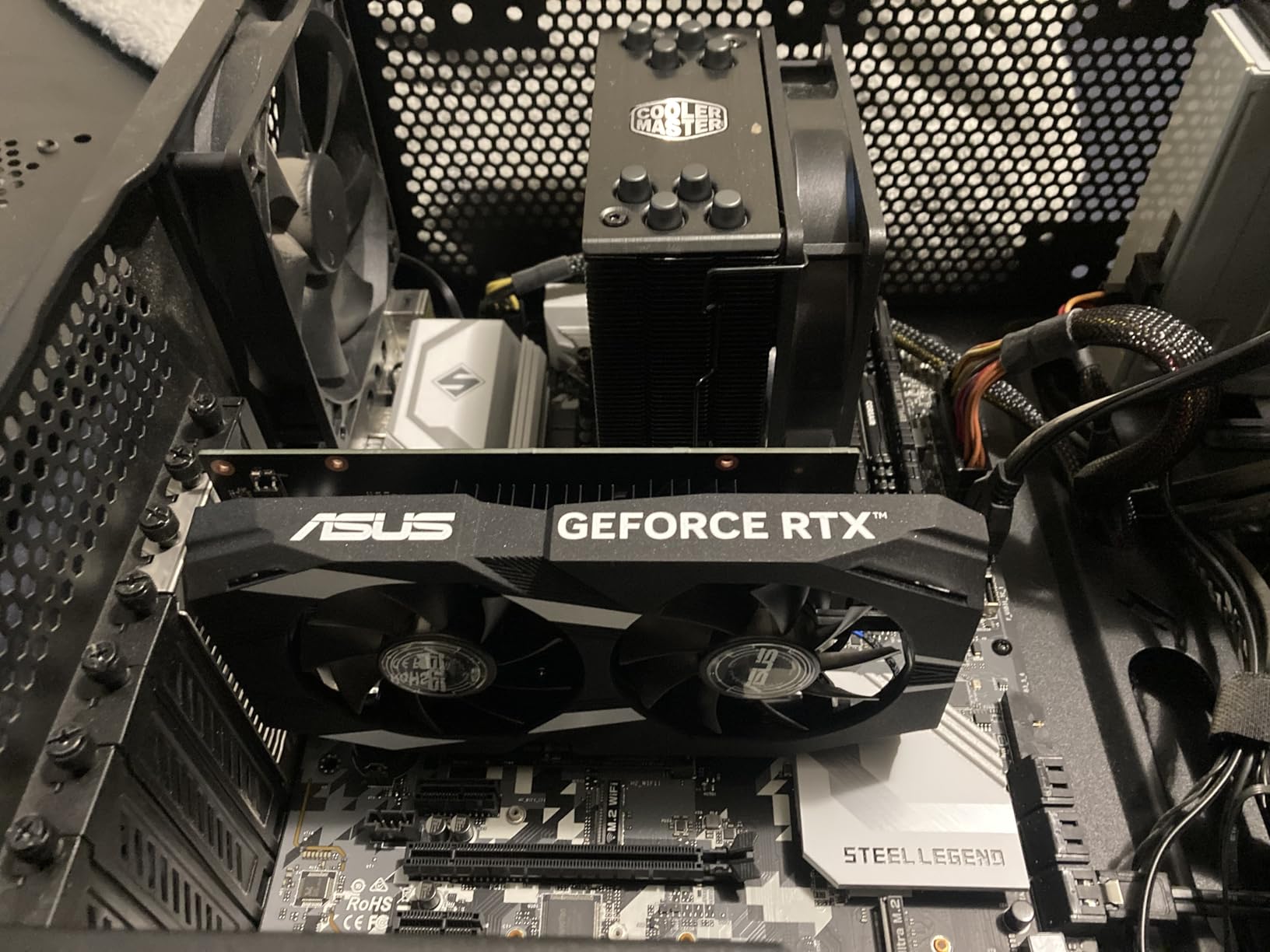 ASUS Dual NVIDIA GeForce RTX 3050 6GB GDDR6 OC Edition Gaming Graphics Card customer photo 1